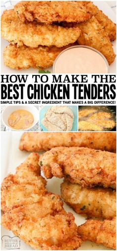 how to make the best chicken tenders