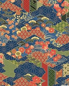 Art Chinois, Graphisches Design, Japanese Garden Design, Chinese Patterns, Japanese Paper