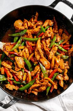 Firecracker Chicken Stir Fry - Eat Yourself Skinny Firecracker Chicken, Serve Over Rice, 2024 Recipes, Chicken Stir Fry, Stir Fry Recipes, Chicken Dishes Recipes, Juicy Chicken, Poultry Recipes, Mediterranean Diet