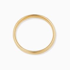 Forever Band Ring – Oradina Minimalist Formal Band Rings, Luxury Stackable Round Band Rings For Everyday, Classic Rings With Shiny Round Band, Classic Rings With Shiny Finish And Round Band, Classic Everyday Round Band Jewelry, Classic Thick Band With Polished Edges, Classic Simple Yellow Gold Jewelry, Classic Promise Ring With Smooth Finish, Classic Yellow Gold Stackable Rings For Everyday