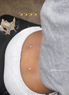 Piercing Lower Back, Face Dimple Piercing, Dimple Piercing Back, Back Dermals Black Women, Dermal Piercing Back Dimples, Back Percinings Dimples, Lower Back Piercings Dimples, Back Percinings, Back Piercings Dimples