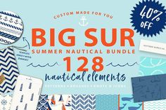 the big sur summer nautical bundle is on sale