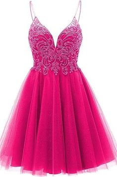 A-Line ремінці Аплікації тюлю з коротким платтям A-line Tulle Evening Dress For Homecoming, A-line Tulle Homecoming Dress, Formal Pink A-line Dress, A-line Tulle Mini Dress For Prom, Prom Dress Pictures, Hi Friend, Dark Red Dresses, Perfect Dresses, Professional Dress