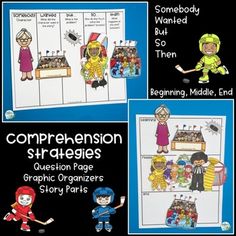 three posters with different activities to help students learn how to read and write their own words