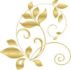 Золотой декоративный элемент. Plant Clipart, Gold Clipart, Border Line, Paris Art, Plant Pattern, Lace Border, Gold Filigree