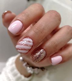 Winter Nail Art Designs, January Nails, Short Gel Nails, Sassy Nails, Cute Gel Nails, Winter Nail Art, Winter Nail, Short Acrylic Nails Designs, Get Nails