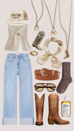 western outfit inspo #western #outfitinspo #nashville Outfit Inspo Western, Summer Concert Outfits, Zach Bryan Concert, Cowgirl Era, Country Concert Outfits, Classy Cowgirl, Boot Fits, Concert Outfit Summer, Country Fits