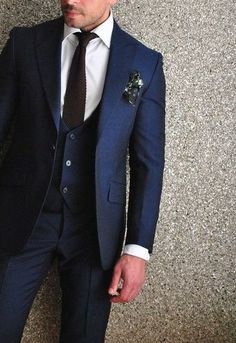 black suit - groom #wedding                                                                                                                                                                                 Más Terno Slim Fit, Mohair Suit, Kid Tuxedo, Custom Tuxedo, Prom Suits For Men, A Man In A Suit, Man In A Suit, Blue Suit Men, Herren Style