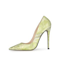 Shop Light Green Marbling Pumps Heels Pointed Toe Stilettos Heels Shoes  color Green for Going out, Party, Work with worldwide Free shipping & Free return. Stilettos Heels, Heels Dress, Shoes Heel, Shop Light, Marble Print, Marbling, Shoes Color, Heels Shoes, Dress And Heels