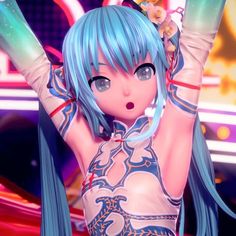 Project Diva Icons, Hatsune Miku Doll, Hatsune Miku Project Diva, Toro Inoue, Elegant Plus Size, Project Diva, Vocaloid Characters, Plus Size Blazer