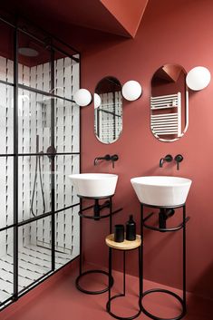 Bathroom ideas aesthetic Luxury Guest Bathroom Ideas, Luxury Guest Bathroom, Funky Interior Design, Guest Bathroom Design, Latest Bathroom Designs, Small Toilet Room, Bathroom Inspiration Modern, Bathroom Decor Luxury