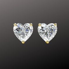 ✅ Stone Specifications: 💎 Type: Simulated/Created Diamonds 💎 Cut: Heart Cut 💎 Color: White D 💎 Clarity: VVS 💎 Size Total Carat Weight: 3.00 Carat - 1.50 Ct. Approx. 7 mm Each Stud 💎 Seller Warranty 💠 Stud Specifications: ⭐ Metal: Real Yellow Gold Solid ⭐ Purity: 14K .585 Europe ⭐ Setting: Heavy 3 Prong | solid ⭐ Fastening: Screw Back Non Pierced 14K Stamped ⭐ Stamped: 14K 🔹 Free Shipping. 🔹 Comes With Free Gift Box. 🔹 Simulated Diamonds set in 14k Gold 3-prong setting. 🔹 We guarantee Heart Shape Diamond Earrings, Heart Shaped Diamond Earrings, Heart Diamond Earrings, Shoot Moodboard, Diamond Heart Earrings, Heart Shape Earrings, Beautiful Diamond Earrings, Diamond Earrings For Women, Gold Heart Studs