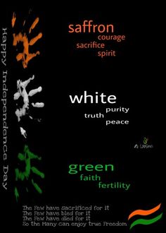 the poster for white truth and peace is shown in green, orange, and black