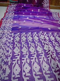 Item...Muslin Jamdani Saree Fabric...Pure Muslin Work...Allover weaving work Length...Saree 5.5 MTR Bp..1 mtr   Care...Dry Wash Purple Semi-stitched Handloom Dupatta, Purple Saree With Weaving Work, Purple Bollywood Dupatta With Weaving Work, Bollywood Style Purple Saree With Weaving Work, Purple Dupatta With Weaving Work For Festivals, Purple Weaving Work Dupatta For Festivals, Purple Festival Dupatta With Weaving Work, Purple Wedding Dupatta With Weaving Work, Purple Chanderi Dupatta With Weaving Work