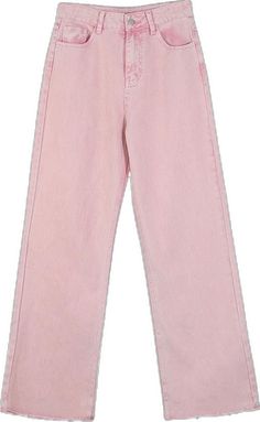 Jeans Women's High Waist Wide Leg Loose Straight-leg Trousers - Trendha Shuffle Cutouts, European Women, Straight Leg Trousers, Dress Size Chart, Cotton Pants, Denim Fabric, Cut And Style, Picture Gallery, Straight Leg Pants