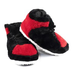 PRICES MAY VARY. ONE SIZE FITS MOST: Designed to fit a wide range of foot sizes. Our sneaker slippers feature a convenient one-size-fits-most design, accommodating men's sizes 6-11 and women's sizes 7.5-12.5 EASY TO CLEAN: You can clean them just like your other laundry! We recommend putting them in the washer with the cold setting and drying on low tumble. We also suggest washing them separately from clothes in case they get tangled, but you could throw them in a mesh wash bag to avoid that. FO Slippers Comfy, Sneakerhead Gifts, Buy Sneakers, Shoes Too Big, Sneakers Looks, Unisex Gift, Sneaker Slippers, Slippers Cozy, Unisex Gifts