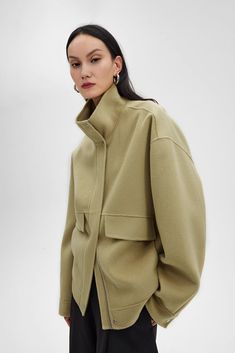 Luxe Silk Cashmere Jacket Lime Sherbet, Cashmere Jacket, Sports Luxe, Pullover Jacket, Tweed Jacket, Mulberry Silk, Cashmere, Two By Two, Coats Jackets