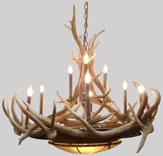 Antler Chandelier Rustic Cabin Decor