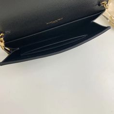 Size: 19cm*12cm*4cm It comes with Dust box, Care manual, Tag, and Paper bag. Yves Saint Laurent Bags, Versace Bags, Branded Packaging, Chic Handbags, Saint Laurent Bag, Branded Handbags, Grade 1, Wallet Men, Ysl Bag