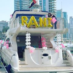 elite yachts dubai Yacht Birthday Party Decor, Barbie Yacht Party, Yatch Party Decorations, 18th Birthday Boat Party, 40th Birthday Yacht Party, 30th Birthday Boat Party, Yatch Party Decor Ideas, Boat Party Ideas Decoration