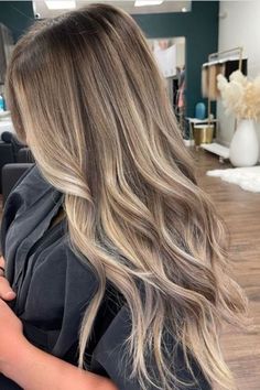 Rambut Brunette, Dirty Blonde Hair, Brunette Balayage Hair