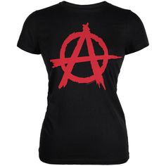 Anarchy Black Juniors Soft T-Shirt Juniors T-Shirts Old Glory Anarchy Shirt, Old Glory, Ash, Multi Color, Shop Now, Tank Top, Mens Graphic Tshirt, Tank Tops, Mens Tshirts