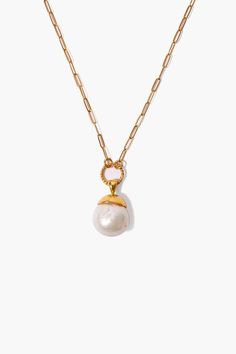 Gold Dipped Pearl Pendant Necklace Bridal Jewelry Collection, Gold Pearl Necklace, Chan Luu, Pearl Pendant Necklace, Gold Dipped, Drop Necklace, Turquoise Earrings, White Pearl, Pearl Pendant