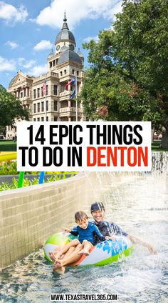 14 Epic Things To Do in Denton Texas Places To Visit, Texas Road Trip Ideas, Best Beaches In Texas, Texas Weekend Getaways, Texas Road Trip, Texas Travel Guide, Road Trip Ideas