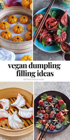 vegan dumpling filling ideas