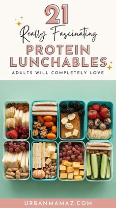 Looking for really fascinating protein lunchables adults will completely love? Check out this list of 21 best protein lunchables for adults! Tea Finger Sandwiches, Protein Meal Prep Ideas, High Protein Lunch Ideas, Snack Boxes Healthy, Protein Meal Prep, English Afternoon Tea