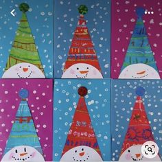 Winter Crafts Preschool, Christmas Art For Kids, Winter Art Lesson, Christmas Art Projects, Winter Art Projects, Christmas Kindergarten, Christmas Arts And Crafts, Christmas School