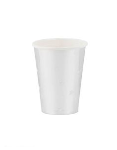 a white cup sitting on top of a table