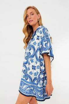 Designed by our Tuckernuck founders, Tnuck Beach fulfills a need for elevated caftans that can be worn from the beach to the brewery to that everlasting sunset barbecue. Like your favorite summer days that turn into nights, these pieces are easy and effortless!A beach towel-esque number that's perfect for throwing on after a long day in the sun? Sign us up! The Majolica Terrycloth Coverup screams unfussy dressing with it's relaxed fit, drawstring hood, and kangaroo pocket to hold your essentials Blue Summer Tunic For Beach Cover-up, Blue Tunic For Summer Beach Cover-up, Blue Summer Beach Cover-up Tunic, Casual Blue Beach Tunic, Blue Summer Tunic For Beach Season, Summer Vacation Tunic With Relaxed Fit, Summer Vacation Relaxed Fit Tunic, Relaxed Fit Tunic For Summer Vacation, Blue Casual Summer Tunic