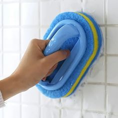 [Item ID, UL67548][Store Information, ] Color: Yellow. Deep Clean Bathtub Door, Cleaning Blinds In The Bathtub, Best Cleaning Supplies Walmart, Best Cleaning Products Walmart, Cleaning Shower Glass Doors With Steel Wool, Scrub Brushes, Bathroom Tub, Kitchen Sponge, Kitchen Cleaning Supplies