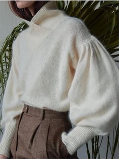 Pullover Mode, Woolen Sweaters, Long Sleeve Knit Sweaters, Women Sweater, Sweater Fashion