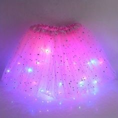 Faster shipping. Better service Fairy Costume For Girl, Led Tutu, Led Glow Lights, Girls Tulle Skirt, Led Clothing, Girl Tutu Skirt, Dance Wear Ballet, Tutu Skirts, Fluffy Skirt