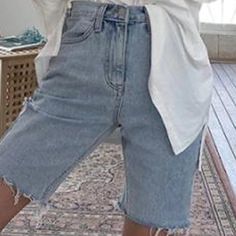 FREE SHIPPING ON ALL ORDERS OVER $50 | 100% SATISFACTION GUARANTEED Click "ADD TO CART" To Get Yours Now | Up To 60% OFF✨ Be ready for a day of shopping or a night out on the town with these Casual Shorts for Women. You can pair these high-waisted ripped button-up denim shorts from Arimonz with your favorite top or graphic tee. These denim shorts are made with premium fabric ultra-lightweight material to keep you cool through hot days. Features: 📌 The Fabric Is Very Comfortable 📌 Made With Den Spring Straight Leg Jean Shorts With Pockets, Spring Straight-leg Jean Shorts With Pockets, Casual Straight Leg Jean Shorts For Spring, Casual Straight Leg Shorts For Day Out, Light Wash Knee-length Jeans Shorts For Spring, Spring Everyday Denim Jean Shorts, Spring Medium Wash Knee-length Jeans Shorts, Casual Jean Shorts With Frayed Hem For Day Out, Casual Day Out Jeans Shorts