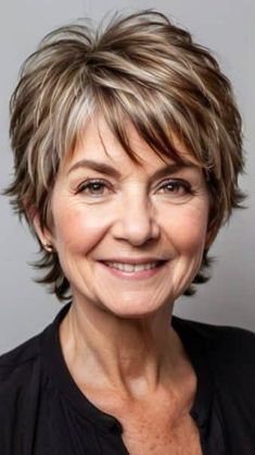 Short Hairstyles For Fine Hair for Woman Over 70 - Our hair changes as we age, but it doesn't mean we can't look fabulous! The correct haircut can improve natural beauty and provide confidence for