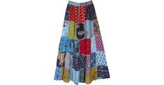 Bohemian Patchwork Skirt, Bohemian Festival Skirt With Patchwork, Bohemian Patchwork Skirt For Festival, Bohemian Patchwork Denim Skirt, Bohemian Floral Patchwork Skirt For Festival, Bohemian Maxi Skirt With Floral Patchwork, Festival Floral Patchwork Tiered Skirt, Floral Patchwork Tiered Skirt For Festivals, Festival Tiered Skirt With Floral Patchwork