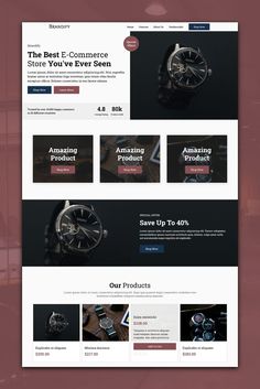 Brandify - Startup Website Design Template Creative Products