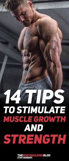 Check out the 14 Tips to Stimulate Muscle Growth and Strength! #fitness #strength #gym #bodybuilding #workout #exercise Fast Muscle Growth, Workout Fat Burning, Workout Man, Body Building Tips, Muscle Abdominal, Fit Girl Motivation, Bodybuilding Workout, Fitness Challenge, Fitness Bodybuilding