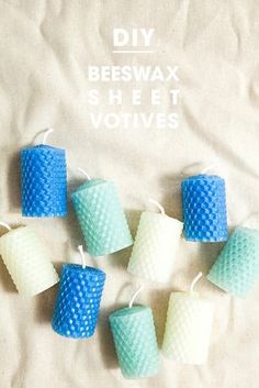 Beeswax Sheet Candles, Candle Recipes, Diy Presents, Candles Crafts, Beeswax Candles, Diy Candles, Diy Projects To Try, Easy Diy Projects