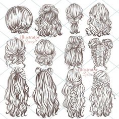 different hairs styles for girls with long hair