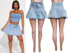 Naya Denim Mini Skirt FancySticated Stretch Denim Mini Skirt For Summer, High Waist Stretch Skirt In Light Wash, High Waist Light Wash Stretch Skirt, High Waist Stretch Light Wash Skirt, High Rise Fitted Denim Blue Skirt, Fitted Mini Length Denim Blue Jeans, Stretch Denim Blue Mini Skirt For Summer, High Waist Light Wash Stretch Denim Skirt, Light Wash High Waist Stretch Denim Skirt