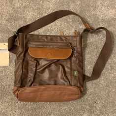 $10.00 Blowout Sale!!! 1 Week Only!! Closet Cleanout Nwt 100% Genuine Leather Crossbody/Sling Tote 100% Cotton Interior Exterior: One Front Zipper Pocket One Rear Zipper Pocket Interior: Two Slip Pockets Two Pen Pockets One Zippered Pocket Casual Brown Shoulder Bag With Adjustable Strap, Casual Brown Satchel For On-the-go, Casual Brown Shoulder Bag For Everyday, Casual Brown Satchel With Zipper Closure, Brown Casual Outdoor Satchel, Casual Brown Bags For Outdoor, Casual Brown Satchel For Outdoor, Urban Light, Closet Cleanout