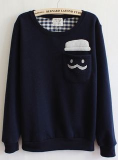 Cute Sweater SOMEONE GET THIS FOR ME!!! pretty please with a cherry on top. This is too cool. Cute Asian Fashion, Latest Street Fashion, Women Sweater, Cute Sweaters, Kawaii Fashion, Japanese Fashion, Sweater Weather, Asian Fashion, Cute Fashion