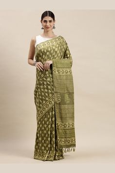 Readymade Sarees Collection Batik Print Saree, Pre Stitched Saree, One Minute Saree, Saree For Women, Print Saree, Readymade Saree, Batik Print, Saree Border, Green Saree