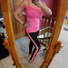 Pants Are Fully Lined And Super Warm. Duo Dry Tech. Stretch Pink Pants For Loungewear, Pink Stretch Pants For Loungewear, Casual Pink Activewear Long Pants, Trendy Pink Gym Pants, Pink Stretch Casual Leggings, Pink Stretch Pants For Gym, Pink Summer Activewear Long Pants, Champion Pants, Athletic Pants