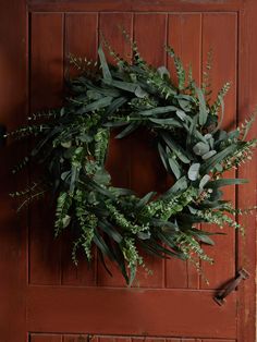 PRICES MAY VARY. 【Realistic wreath 】We use many leave stems to make the front door wreaths for making sure it's full enough to decor your home. As same as the picture. 【Easy to change the size】Expand to 24inch: The inerInner diameter is a 17inch, and when you expand it the outer diameter can be adjusted to 25inch. 【Easy to hang】Take out and hang the wreath directly, Our wreaths can use directly, you can fluff it up with hair dryer. Just hang it anywhere you want!!! 【 Hang it anywhere you want】Th Double Front Door Wreaths, Wall Window Decor, Spring Greenery, Willow Wreath, Artificial Greenery, Exterior Front Doors, Wreath Home Decor, Outdoor Wreaths, Eucalyptus Wreath