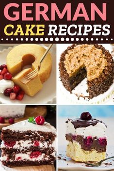 german cake recipes with pictures of cakes and desserts